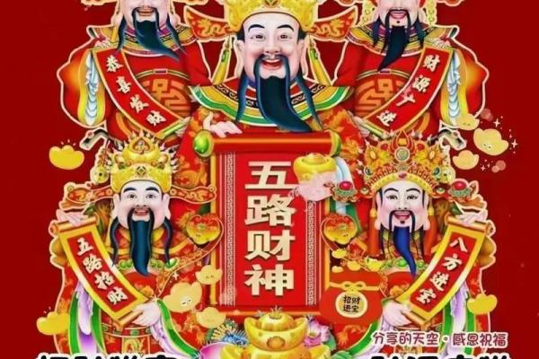 招财进宝五路财神都叫什么名字