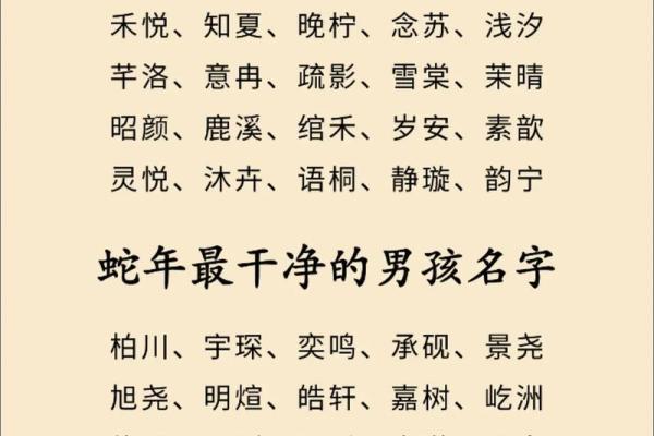 9月份出生的属蛇男孩起什么名字好姓名