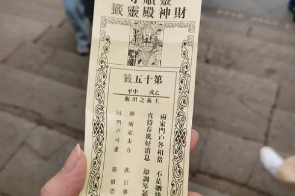 日清水寺灵签 日清水寺灵签