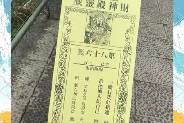 关帝庙灵签中平