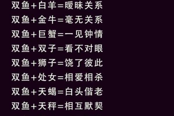 双子男和双鱼女爱情、亲情和友情的配对指数